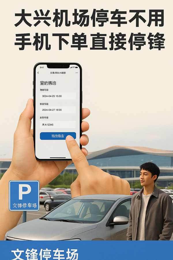 大興機場停車全流程留痕，避免停車糾紛更安心